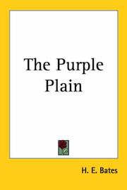 The purple plain by H. E. Bates