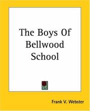 Cover of: The Boys Of Bellwood School