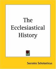 Cover of: The Ecclesiastical History