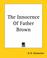 Cover of: The Innocence Of Father Brown