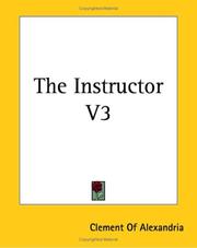 Cover of: The Instructor