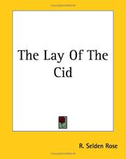 Cover of: The Lay Of The Cid