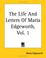 Cover of: The Life And Letters Of Maria Edgeworth