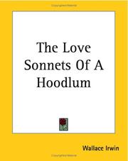 Cover of: The Love Sonnets of a Hoodlum