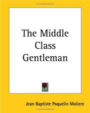 Cover of: The Middle Class Gentleman |