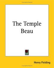 Cover of: The Temple Beau
