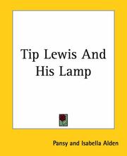 Cover of: Tip Lewis And His Lamp