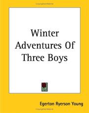 Cover of: Winter Adventures of Three Boys