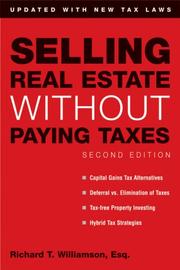Cover of: Selling real estate without paying taxes