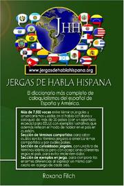 Cover of: Diccionario de Jergas de Habla Hispana by Roxana Fitch