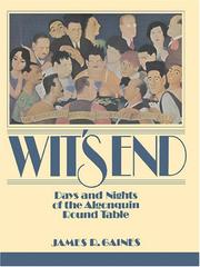 Cover of: Wit's End by James R. Gaines