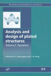 Cover of: Analysis and design of plated structures: Volume 2: Dynamics