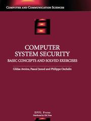Cover of: Computer System Security by Gildas Avoine, Pascal Junod, Philippe Oechslin
