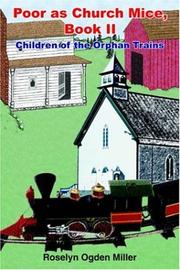 Cover of: Poor as Church Mice, Book II | Roselyn Ogden Miller
