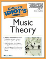 The complete idiot's guide to music theory