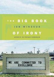 Cover of: The Big Book of Irony