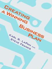 Cover of: Creating A Winning Business Plan | Karl, R. LaPan