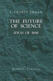 Cover of: The future of science