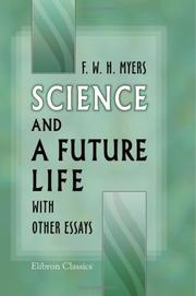 Science and a future life by Frederic William Henry Myers