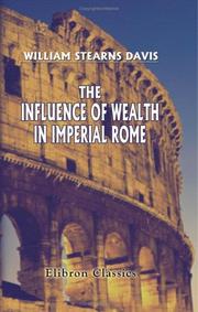 Cover of: The Influence of Wealth in Imperial Rome