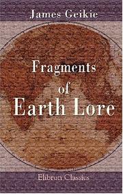 Cover of: Fragments of earth lore