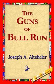 Cover of: The Guns of Bull Run