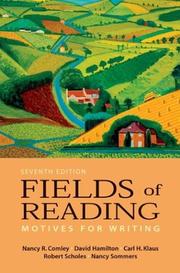 Cover of: Fields of reading: motives for writing