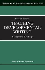 Cover of: Teaching Developmental Writing by Susan Naomi Bernstein