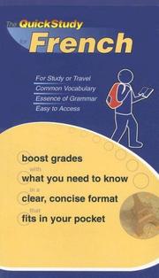 Cover of: QuickStudy for French (Quickstudy Books)