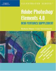 Cover of: Adobe Photoshop Elements 4.0 New Features SupplementIllustrated (Illustrated Series)