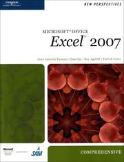 Cover of: New Perspectives on Microsoft Office Excel 2007, Comprehensive (New Perspectives)
