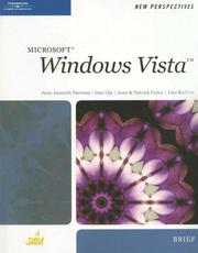 Cover of: New Perspectives on Windows Vista, Brief (New Perspectives (Thomson Course Technology))