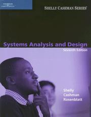 Cover of: Systems Analysis and Design, Seventh Edition (Shelly Cashman) by Gary B. Shelly, Thomas J. Cashman, Harry J. Rosenblatt