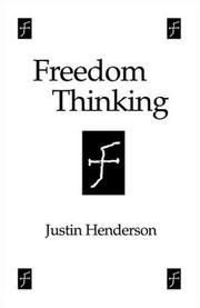 Cover of: Freedom Thinking