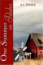Cover of: One Summer in Idaho | AJ Poole
