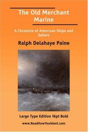 Cover of: The Old Merchant Marine