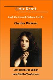 Book: Little Dorrit Book the Second By Charles Dickens