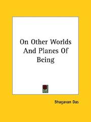 Cover of: On Other Worlds And Planes Of Being