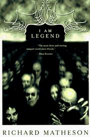 Cover of: I am legend by Richard Matheson