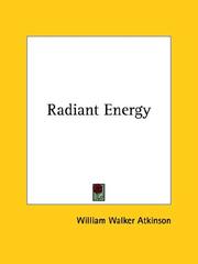Cover of: Radiant Energy