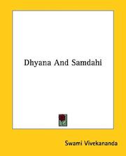 Cover of: Dhyana And Samdahi