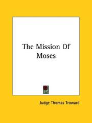 Cover of: The Mission of Moses