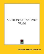 Cover of: A Glimpse Of The Occult World