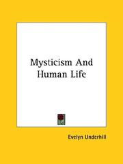 Cover of: Mysticism and Human Life