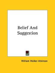 Cover of: Belief And Suggestion