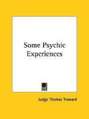 Cover of: Some Psychic Experiences