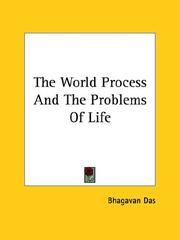 Cover of: The World Process And The Problems Of Life