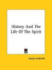Cover of: History And The Life Of The Spirit