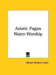 Cover of: Asiatic Pagan Water-Worship