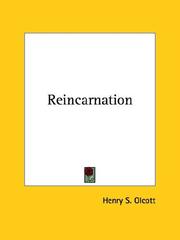 Cover of: Reincarnation by Henry S. Olcott